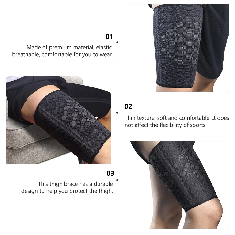 Thigh Support Braces Protector Supplies Elasticity Pads for Sport Tricycle Handlebar Streamers