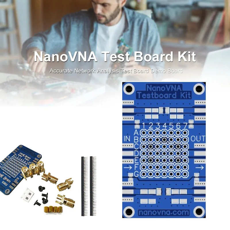 NanoVNA Testboard Kit Vector Network Analysis Test Board Demo Board