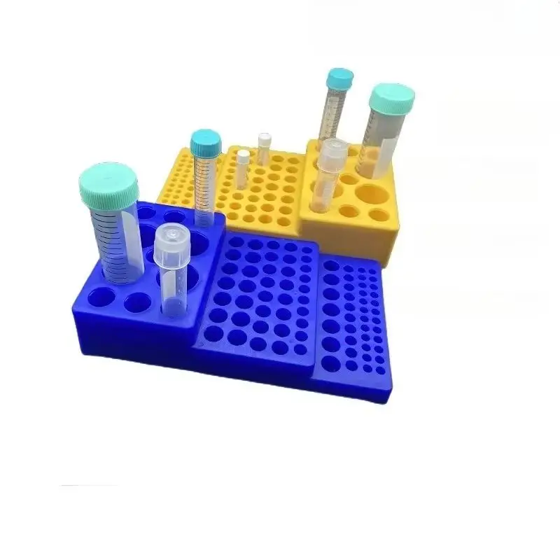 AAAAAMultifunctional Centrifuge Tube Rack 0.2/0.5/1.5/2/5/10/15/50Ml Stepped Test Tube Laboratory Supplies
