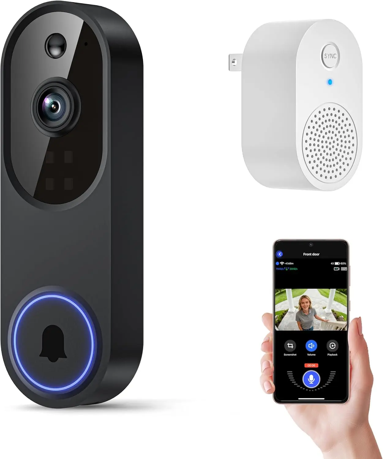 1080P Wireless Wi-F…