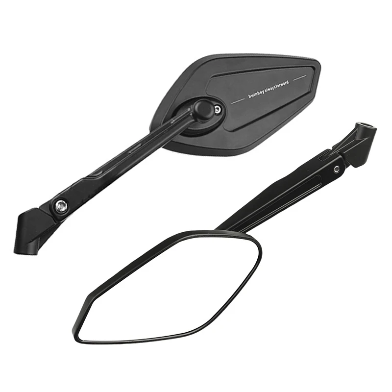 

8 мм 10 мм зеркало заднего вида для мотоцикла, алюминиевые боковые зеркала, универсальные для Kawasaki Z250 Zephyr VERSYS 650 1000 VALCAN S Z900RS ER5