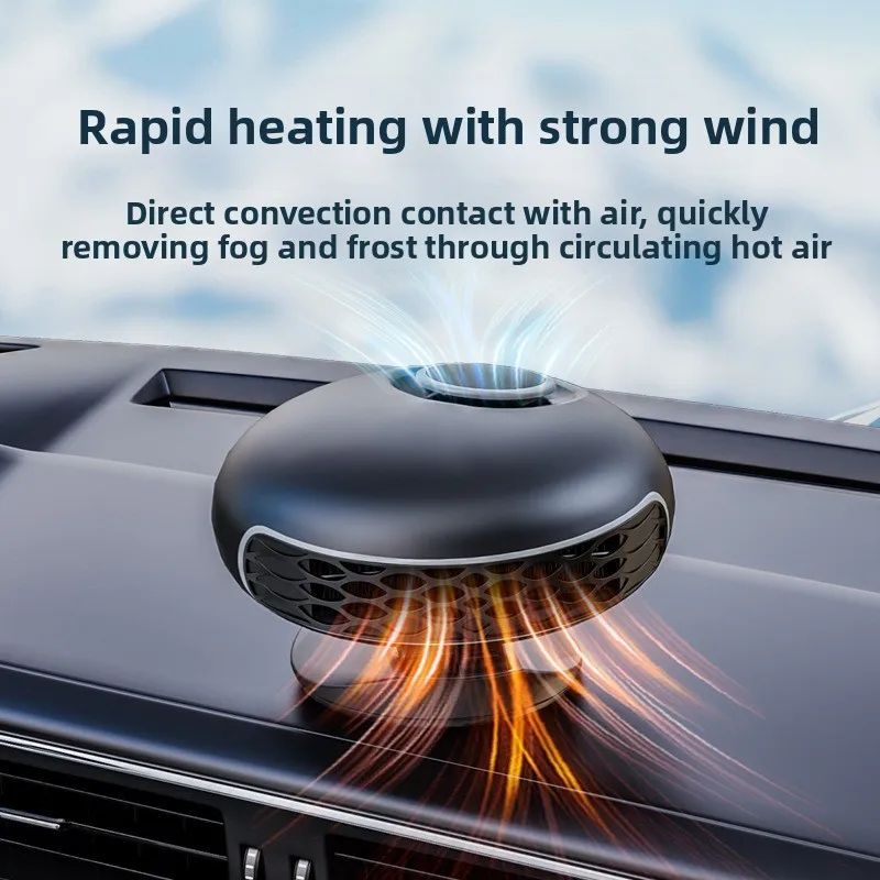 12V 24V Car Heater Fan 150W Electric Cooling Heating Auto Windshield Defroster Defogging Demister Anti Fog Heater for Car