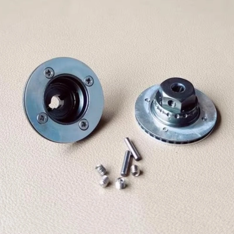 Symulowana tarcza hamulcowa osi napędowej do ciężarówki RC 1/14 Tamiya, przyczepy, wywrotki Scania Benz Actros Volvo MAN