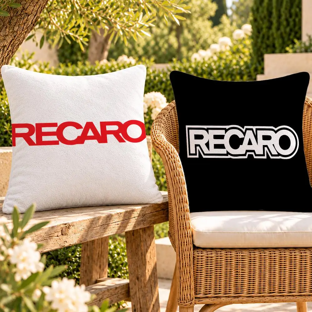 Brand Popular Modern Recaro Cushion Cover Soft Plush Throw Pillow Cover Washable Sofa Bed Patio Chair Home Decor