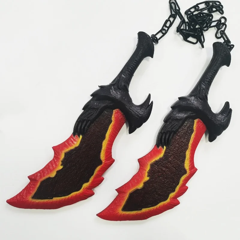 混沌の刃 コスプレ用プロップ 戦神5 クレイトス ダブルチェーンブレード 模造刀 611bv-GFk5L._AC_SY200_QL15_.jpg