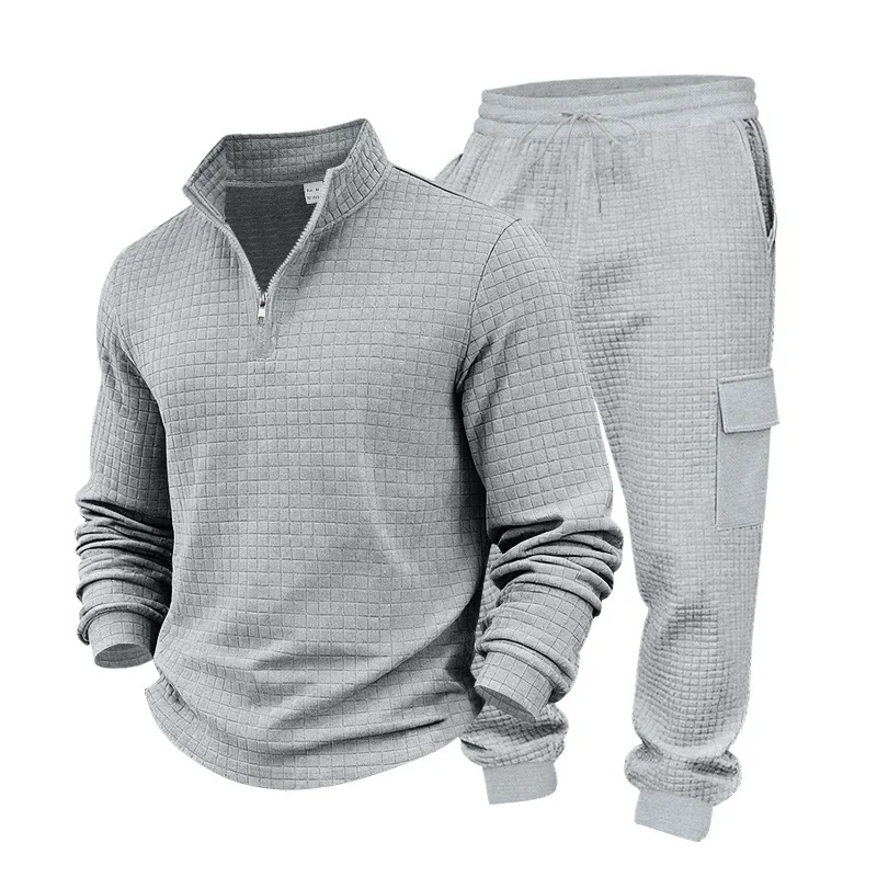 

Cross-border blockbuster new products Autumn and winter men's loose leisure commuting outdoor tooling sports suit