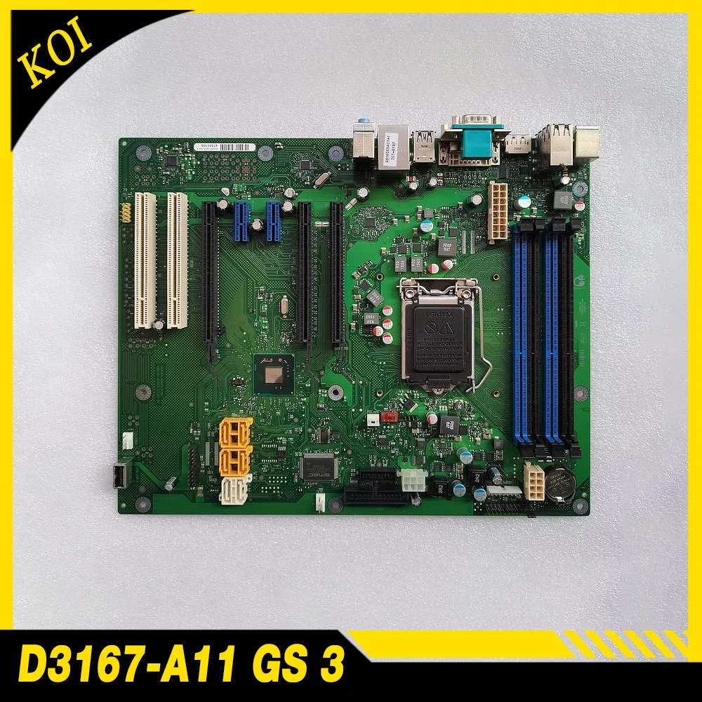 

For Fujitsu W520 motherboard W26361-W3071-X-02 D3167-A11 GS3 device motherboard D3167-A11 GS 3