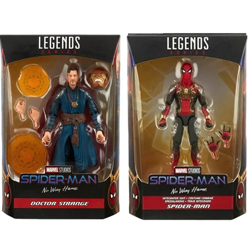 دكتور غريب سبايدرمان ديدبول نموذج ML أساطير ستيفن غريب عمل الشكل SHF تمثال مانغا تمثال اللعب جمع دمية