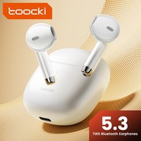 Toocki Wireless Bluetooth Headphones Bluetooth 5.3 TWS Earphones IPX4 Waterproof Mini Earbuds For Xiaomi Huawei Redmi All Phone