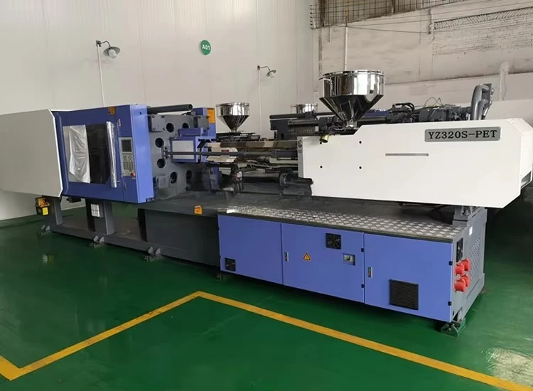 High-Speed Automatic Molding Machine Energy Saving PET Processing Horizontal Style with PLC Components