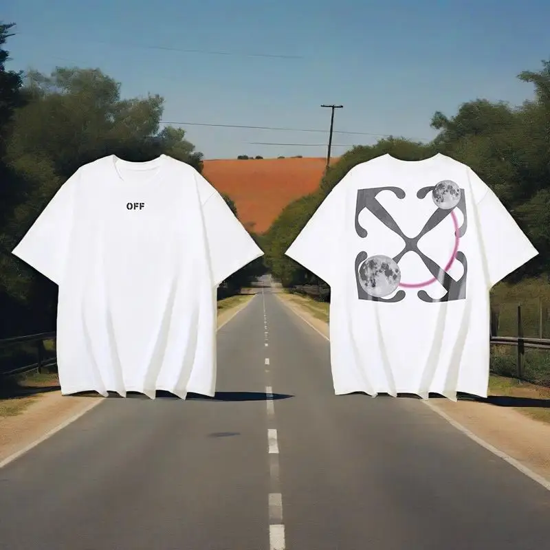

2025 Design Sense: Summer Pure Cotton Loose Fitting Men's Couple Short Sleeved T-shirt Trendy