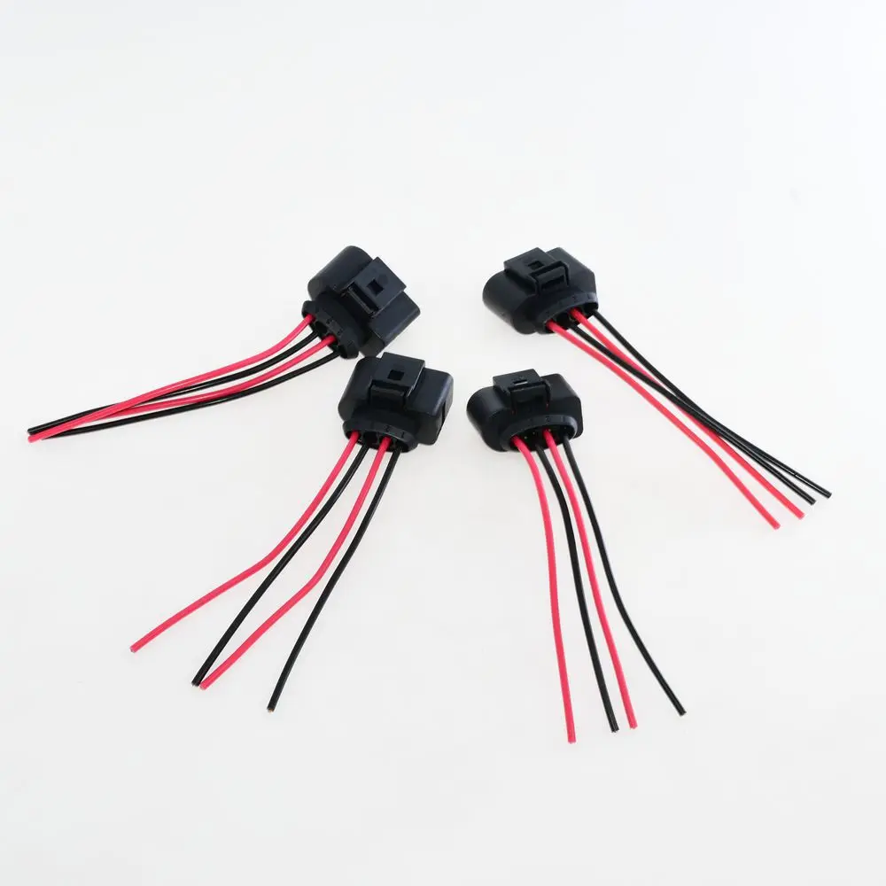 1 Pcs/4 Pcs Coil expansion adapter compatible with 4-pin connector clamp plug connector For VW Audi VAG 1J0 973 724 1J0973724