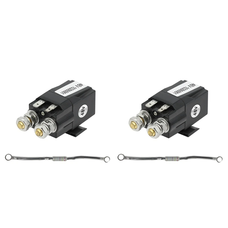 

2X Relay Resistance For Club Car Golf Cart 48 Volt Solenoid DS & Precedent 102865901 1014947