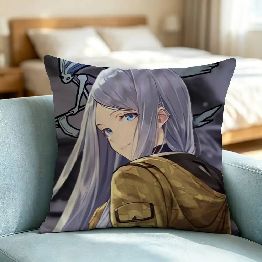 86-Eighty-Six  Vladilena Milize Square Double-Sided printed Pillow Case Bedroom Bedside Pillow Sofa Cushion Cover Gift