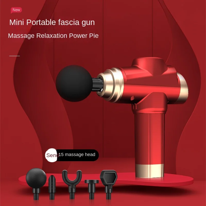 

Muscle Massage Gun with 30 Adjustable Speeds Optional LCD Touch Screen 6 Heads for Deep Percussion Therapy Up to 8Hours Cordless
