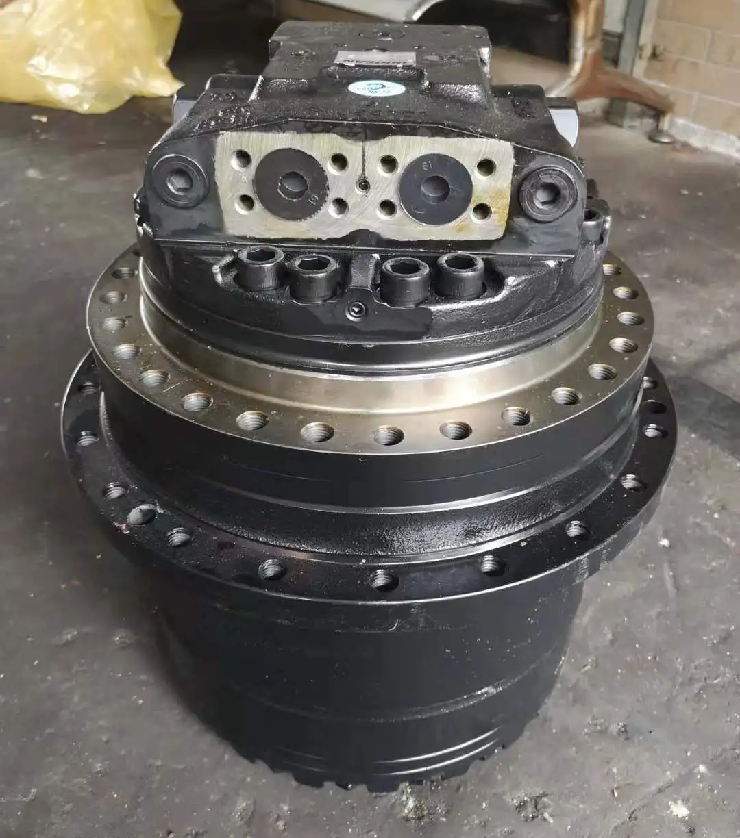 Belparts excavator R160LC-3 R160LC-7 R160LC-9 final drive without gearbox 31EG-40010 31N5-40010 31Q5-42050 travel motor