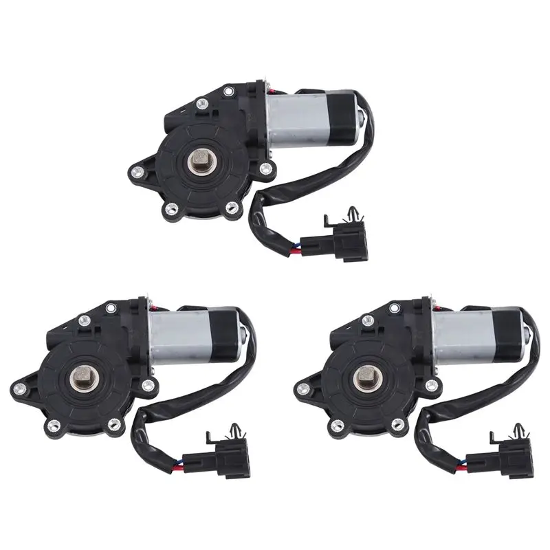 3X 807318991A Car Front Left 6 Pins Window Motor Electric Window Lift Motor Assembly For NISSAN X-TRAIL I (T30)2001-2013