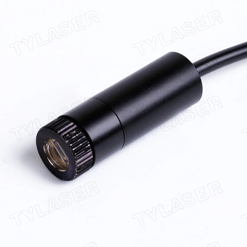 Localizador enfocable del visor azul DOE D12x45mm 405nm módulo láser 10mw 50mw 100mw 200mw para posicionamiento de corte de madera/máquina