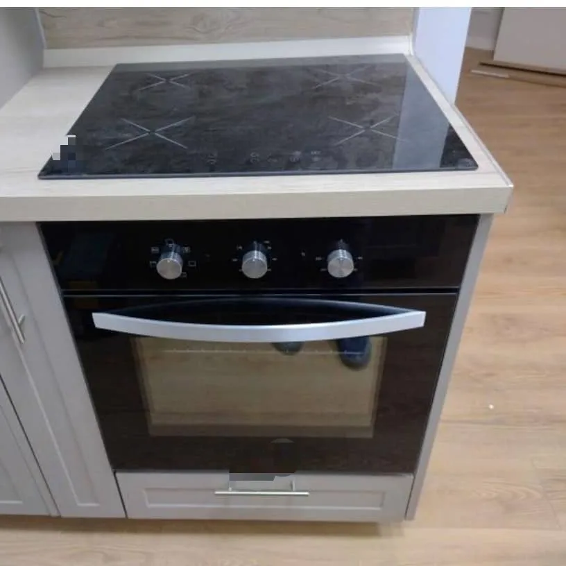Electric Oven Embedded Desktop Dual-Purpose Multi-Functional English Version Fiberglass Enamel Knob-Type Control British