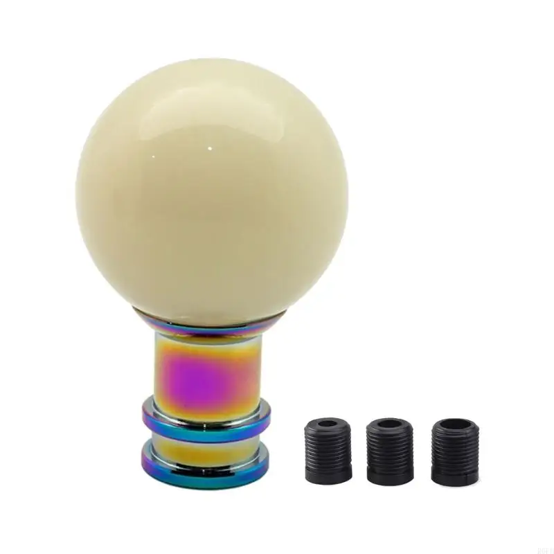 Vehicle Shifter Knob Acrylic Design No Tool Installation Optimized Driving Experience Fit Manual Automatic Transmissions R6FB