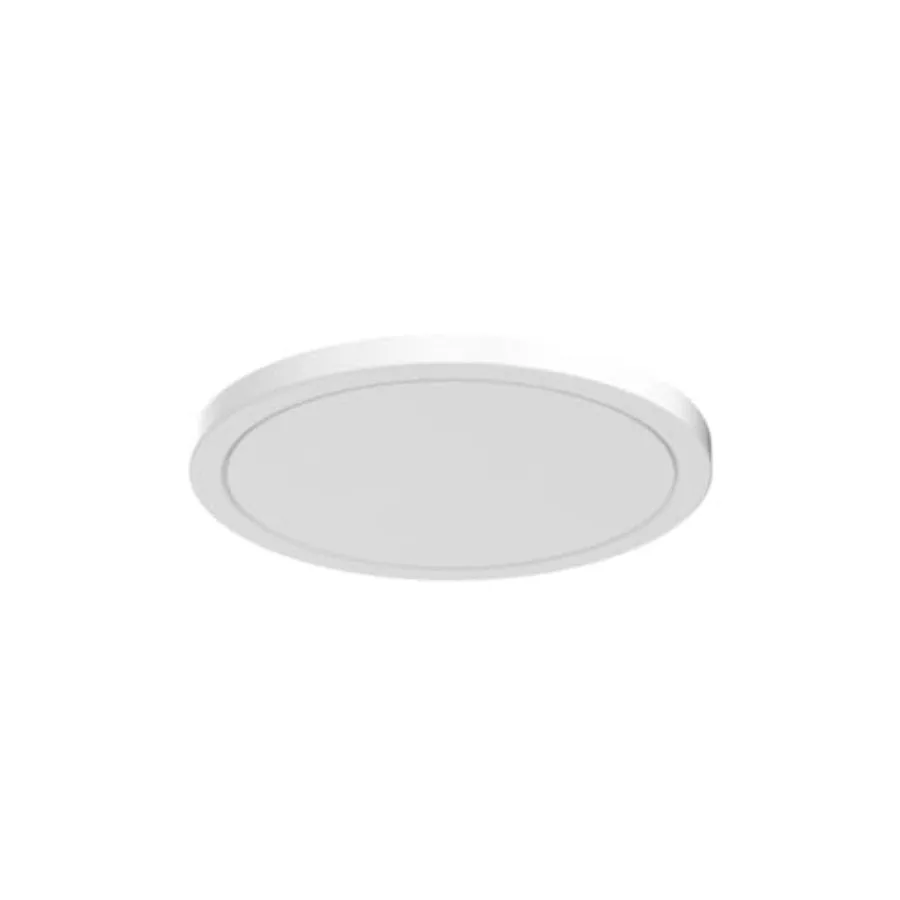 LED Flush Mount Ceiling Light, 9 Inch 18W 3000K/4000K/5000K Hardwire Light Fixture, Ultra Thin Round Lamp for Kitchen Porch Bed view 4