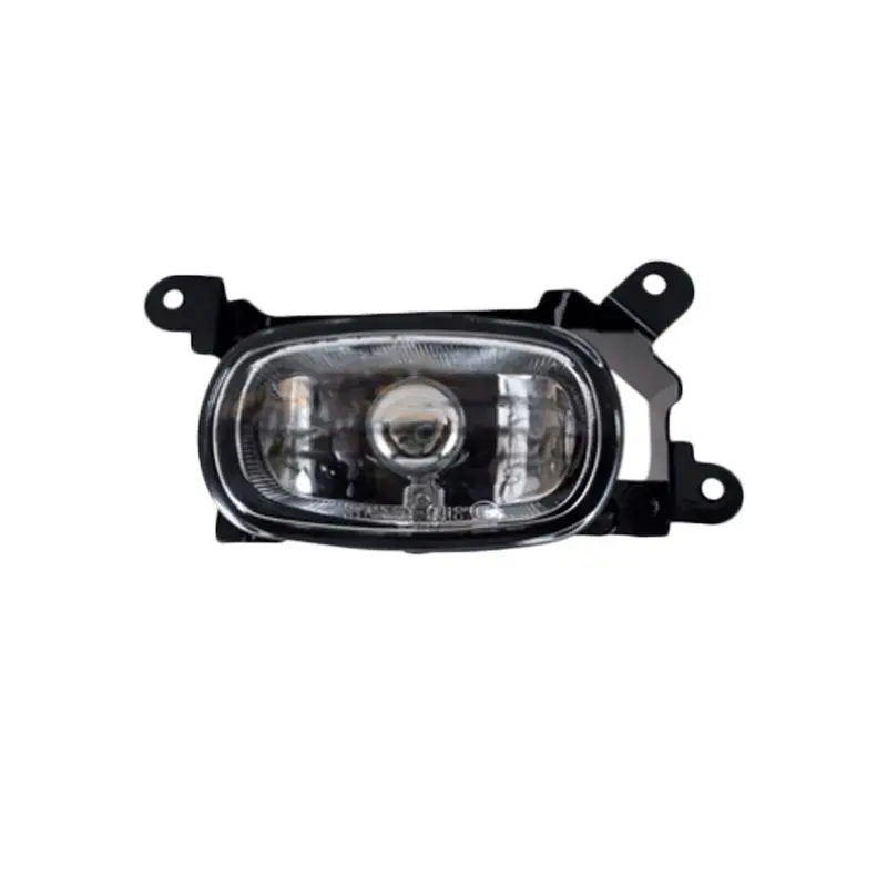 Front fog lamp assembly, left through; right reflector assembly; front turn signal lamp (right)