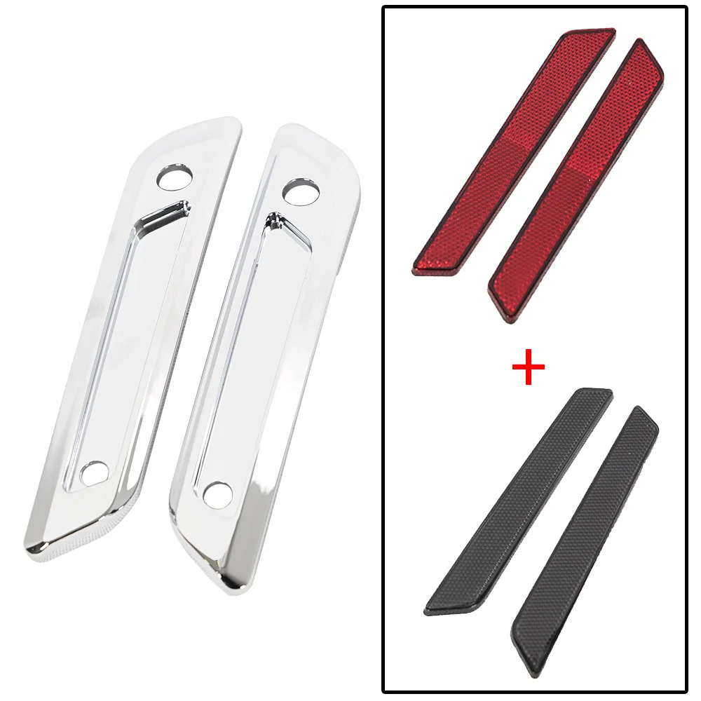 

Motorcycle CNC Aluminum T6061 Saddlebag Hinge Latch Covers Performance Bagger for Harley Road Glide Street Glide 2023.5-2025