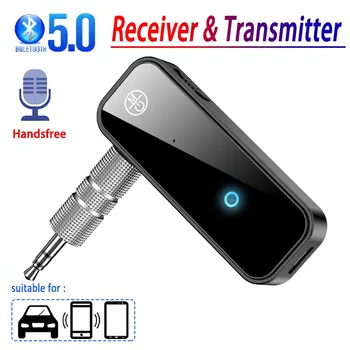 블루투스 5.0 오디오 리시버 송신기, 핸즈프리 통화, 3.5mm AUX 잭 RCA USB 동글 스테레오 무선 어댑터, TV PC 자동차 키트 Best5 블루투스 5.0 오디오 리시버 송신기, 핸즈프리 통화, 3.5mm AUX 잭 RCA USB 동글 스테레오 무선 어댑터, TV PC 자동차 키트 Best5