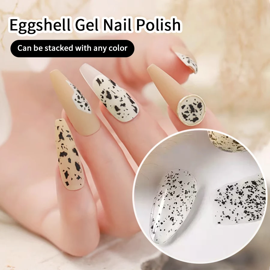 RS NAIL 12ml Eggshell Gel smalto per unghie trasparente Soak Off Gel vernice semipermanente Nail Art Gel per uova con qualsiasi Base in Gel di colore