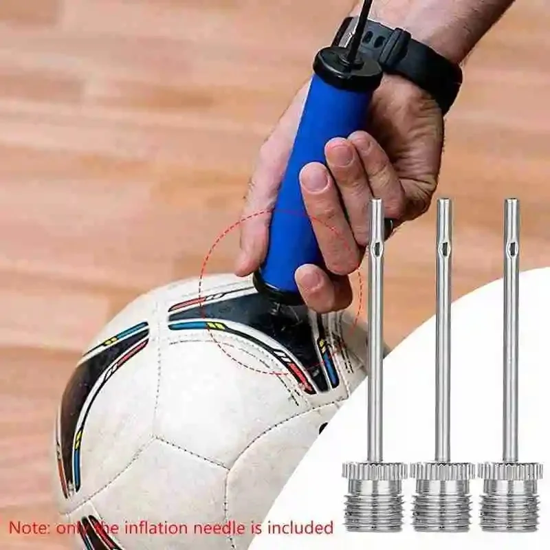 5-30pcs Sport Ball Inflating Pump Needles Volleyball Basketball Football Air Inflating Pump Needle Adapter Steel Pump Pin
