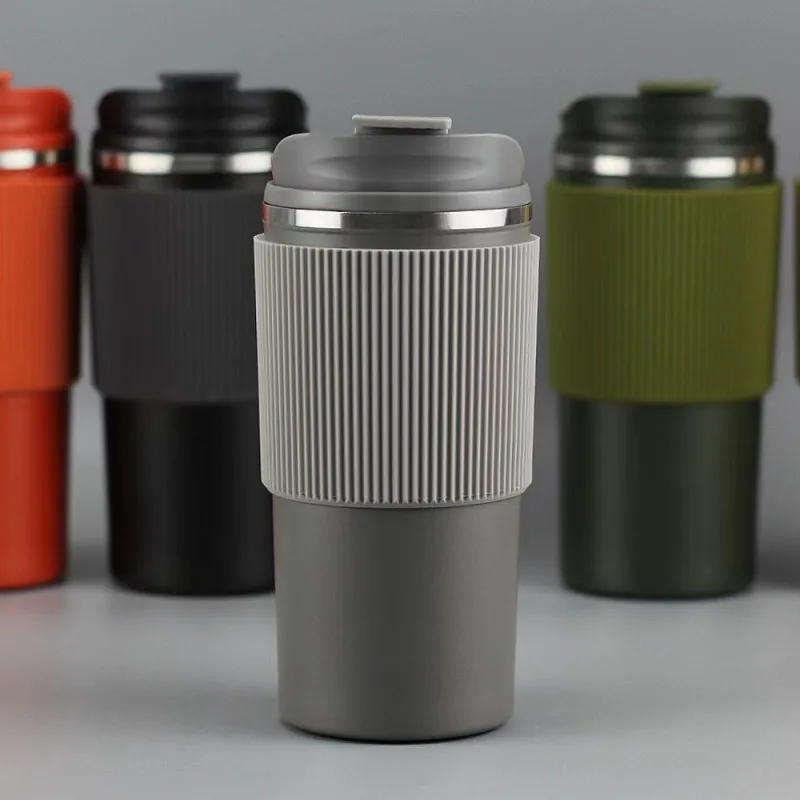 Hot Stainless Steel Coffee Cup for Car - The Ultimate Vacuum Thermos Cup for On-the-Go Coffee Lovers