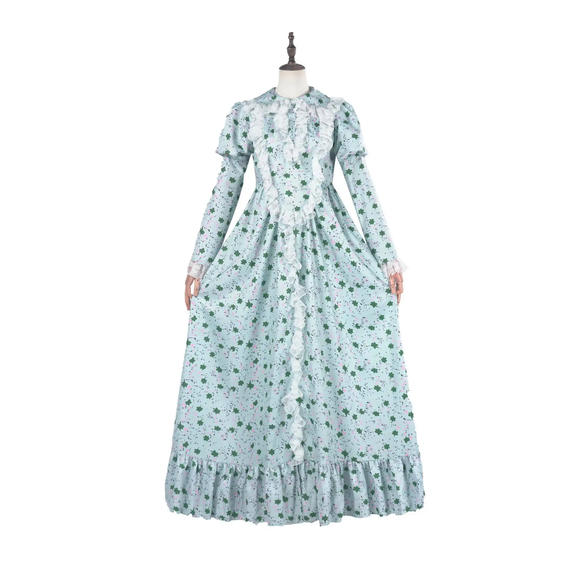 

Halloween Exorcist Women's Floral Dress Cosplay Stage Performance Costume Spring Summer Autumn New Fashion Ladies' Clothing