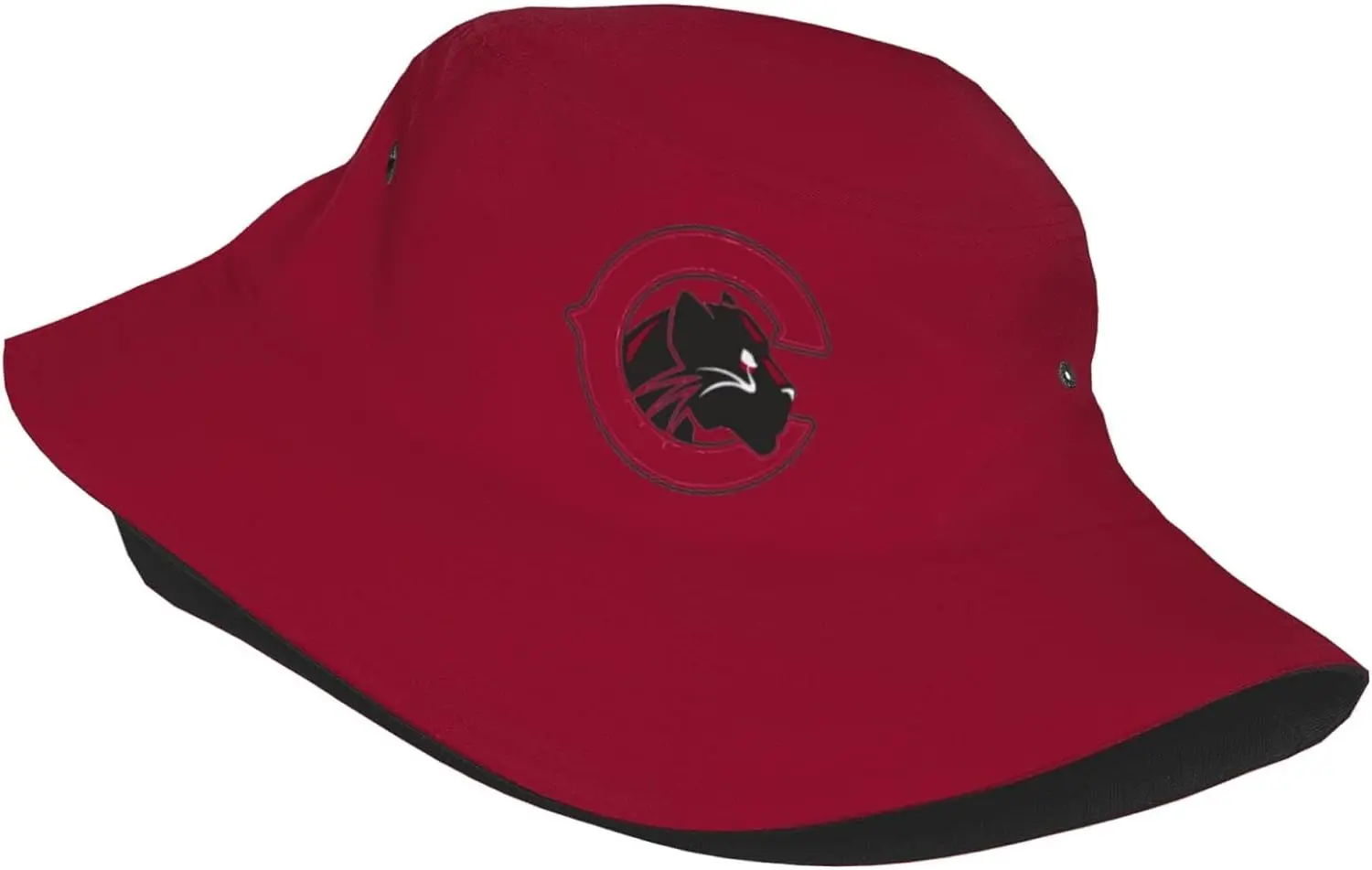 Chapman University Logo Bucket Hats Fashion Sun Cap Packable Outdoor Fisherman Hat for Women and Men Black