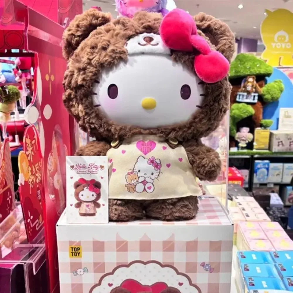 

Новая серия плюшевых фигурок Hello Kitty 38 см: куклы, украшения для дома, игрушки, сюрприз-бокс, подарок на День святого Валентина