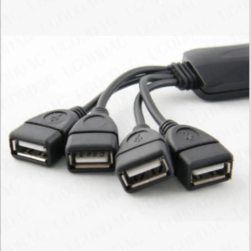 1 Male To 4 Female USB HUB Splitter extend cable USB 2.0 Extension Line Data Cable Power Adapter Socket Converter USB 2.0 Cable