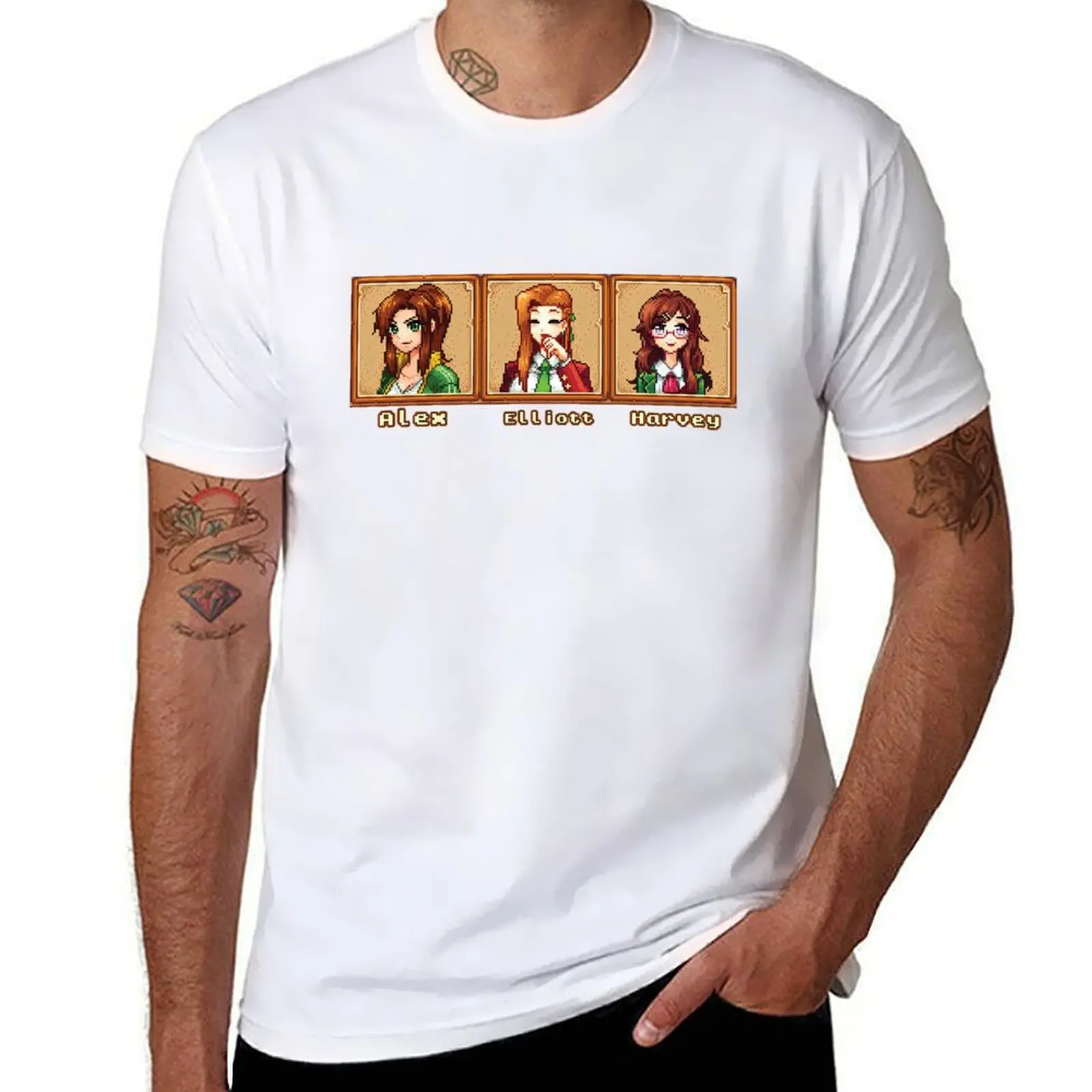 

Alex x Elliot x Harvey T-Shirt man t shirt cotton cotton t shirt pack T-Shirt