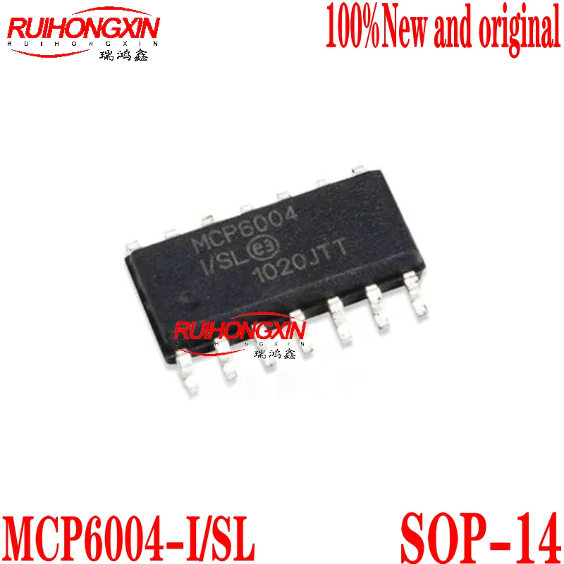 MCP6004-I/SL SOP-14 100%New and original