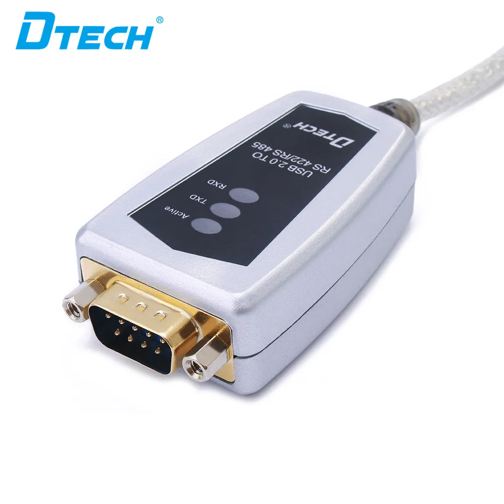 محول DTECH USB2.0 إلى RS485 422 يدعم Win7 XP Vista Linux WinCE5.0