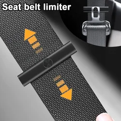 1Pcs Adjustable Car Safety Seat Belts Holder Car Safety Belt Clips Slip-Resistant Seat Belt Buckle Simple Clamp Fixing Clip