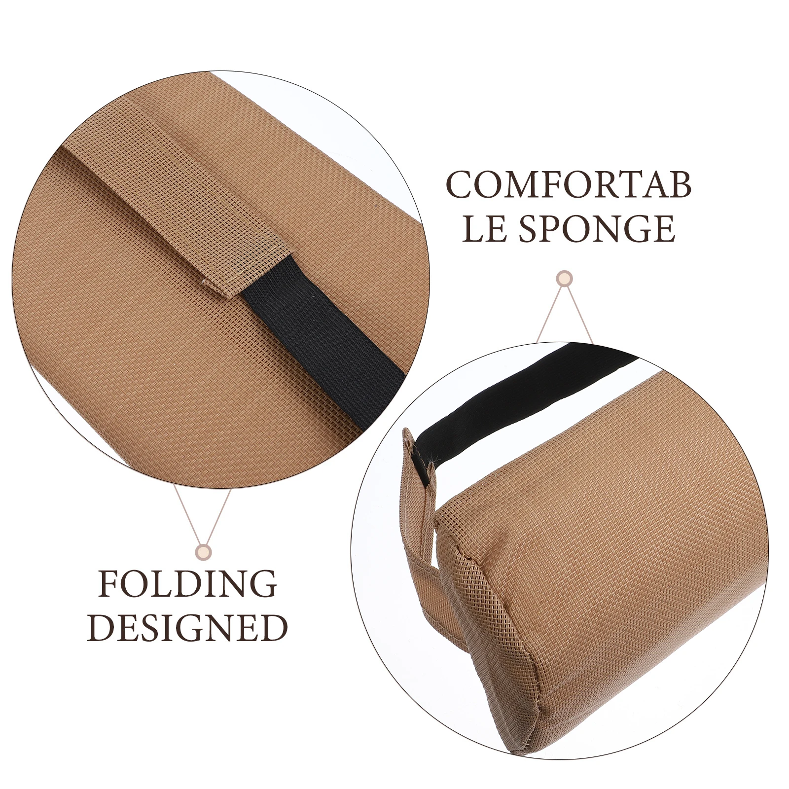 

Ergonomic Deck Headrest Beach Pillow Office Headrest Attachment Leisure Chair Head Cushion Reusable Swivel Chair Accessories