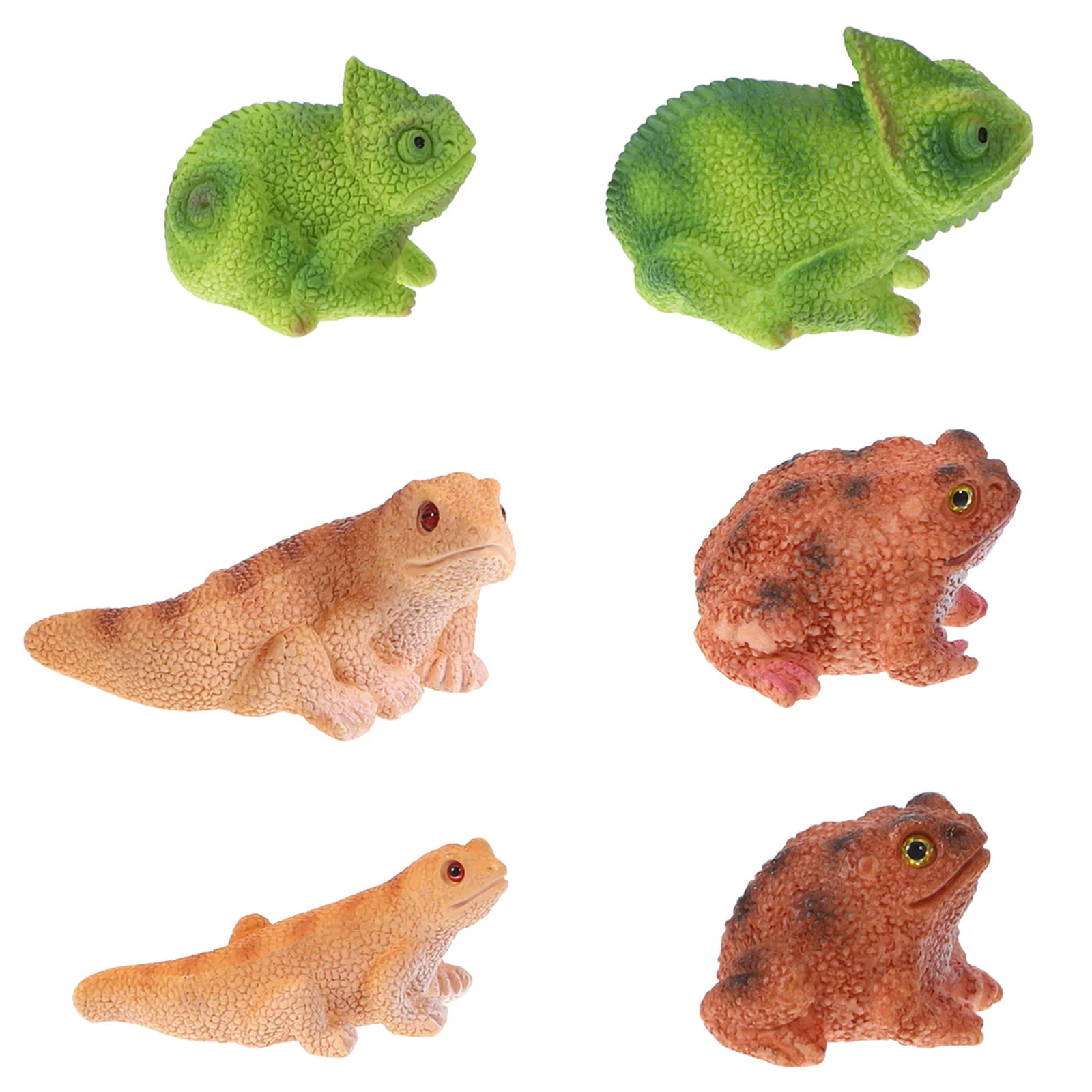 Micro Landscape Animals Mini Garden Tiny Statues Figurines Decor Figure Ornament Miniatures Adorn Sand Table Frog