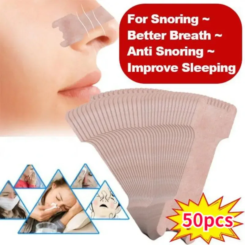 Nasal Strips To Stop Snoring Nose Patch Good Sleeping Clear Product Easier Better Breathe Sleep Aid Device Health Care Product