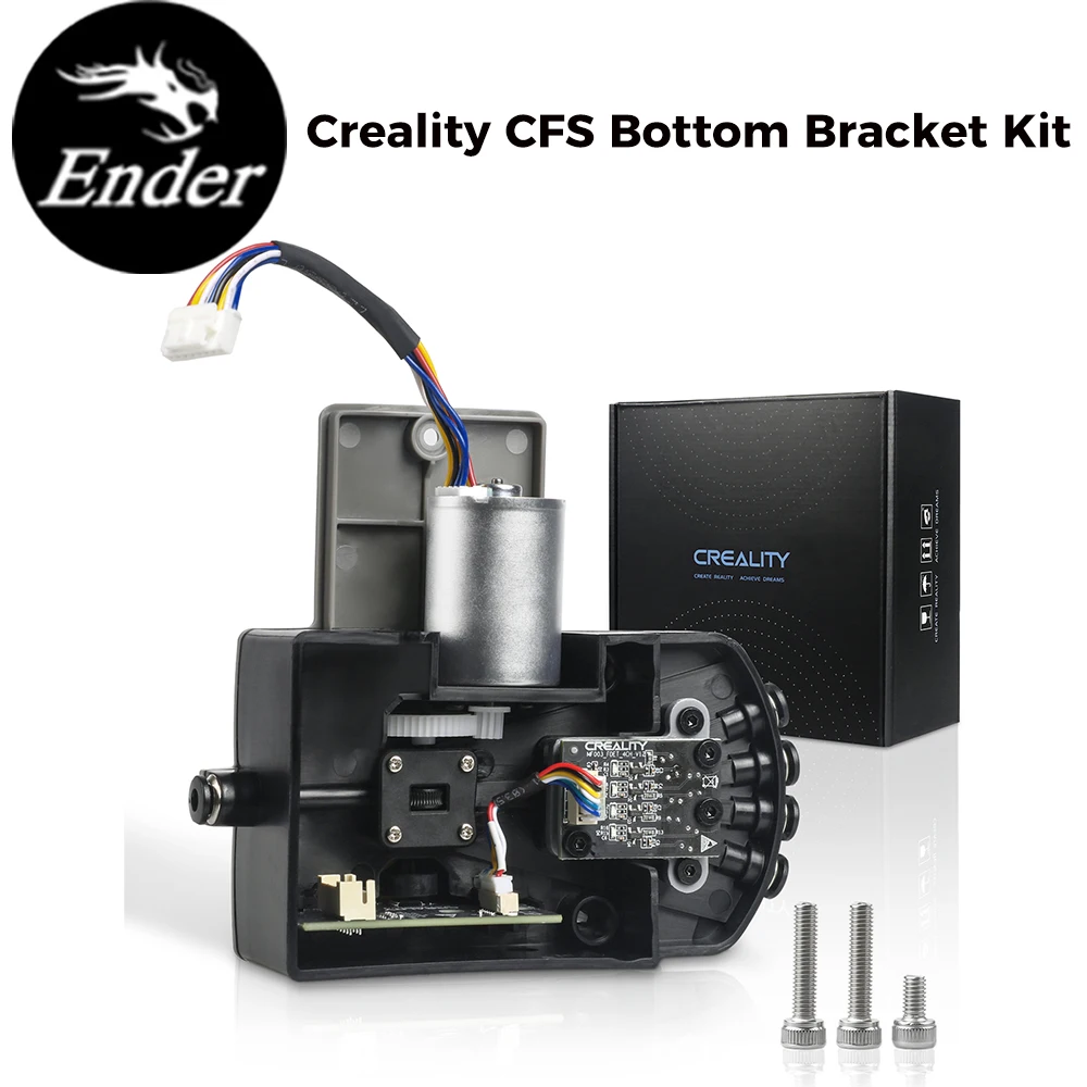 

Creality CFS Bottom Bracket Kit for K2 Plus CFS 3d Printer Parts Five-way Kit_brushless Motor_0.35A_24V_L11_flat Shaft_1