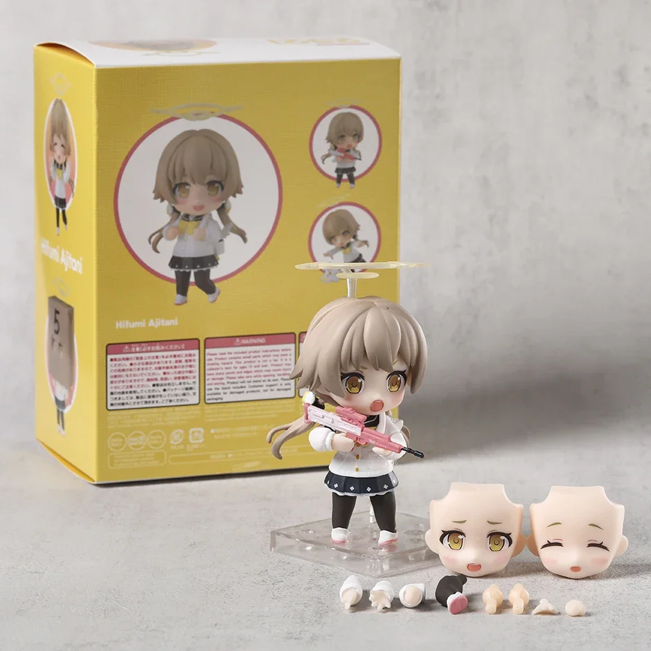 

Синий архив 2321, Hifumi Ajitani, ПВХ, экшн-фигурка, игрушка, аниме Q, фигурка, Коллекционная модель куклы