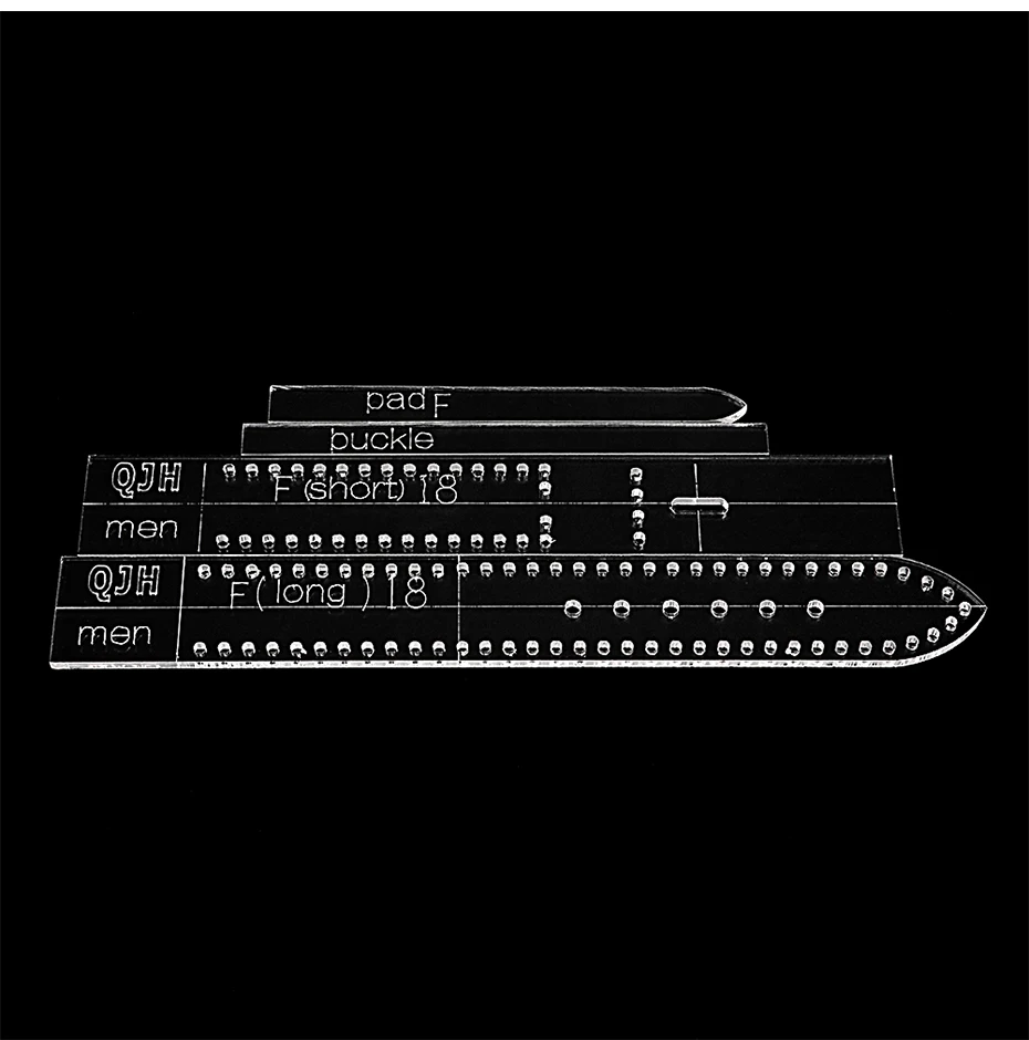 Strap Band Leather Craft Tools Transparent Acrylic Watch Strap Template Home DIY Supplies Watch Strap Mold Men and Women