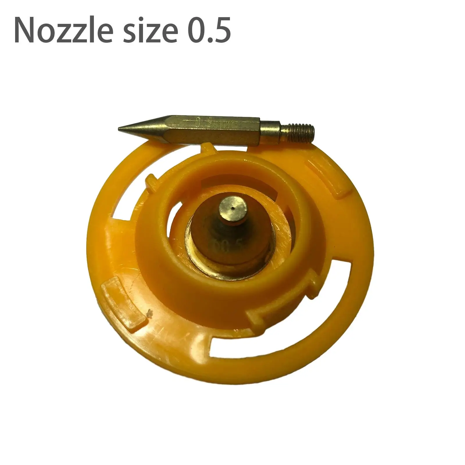 Paint Sprayer Nozzles Copper Metal Replacement Electric Spraying Tool for Fence Chairs Garage Door Cabinet Wall Home Project