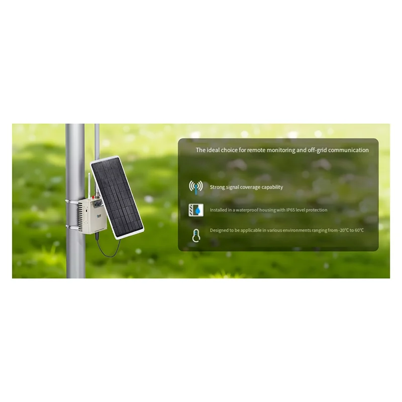 FFYY-для Heltec Meshtastic Meshtower Солнечная узел Панель 18 В Защита IP65 3X 3000 мАч Поддержка аккумулятора NRF52840 PD3.0 868 МГц