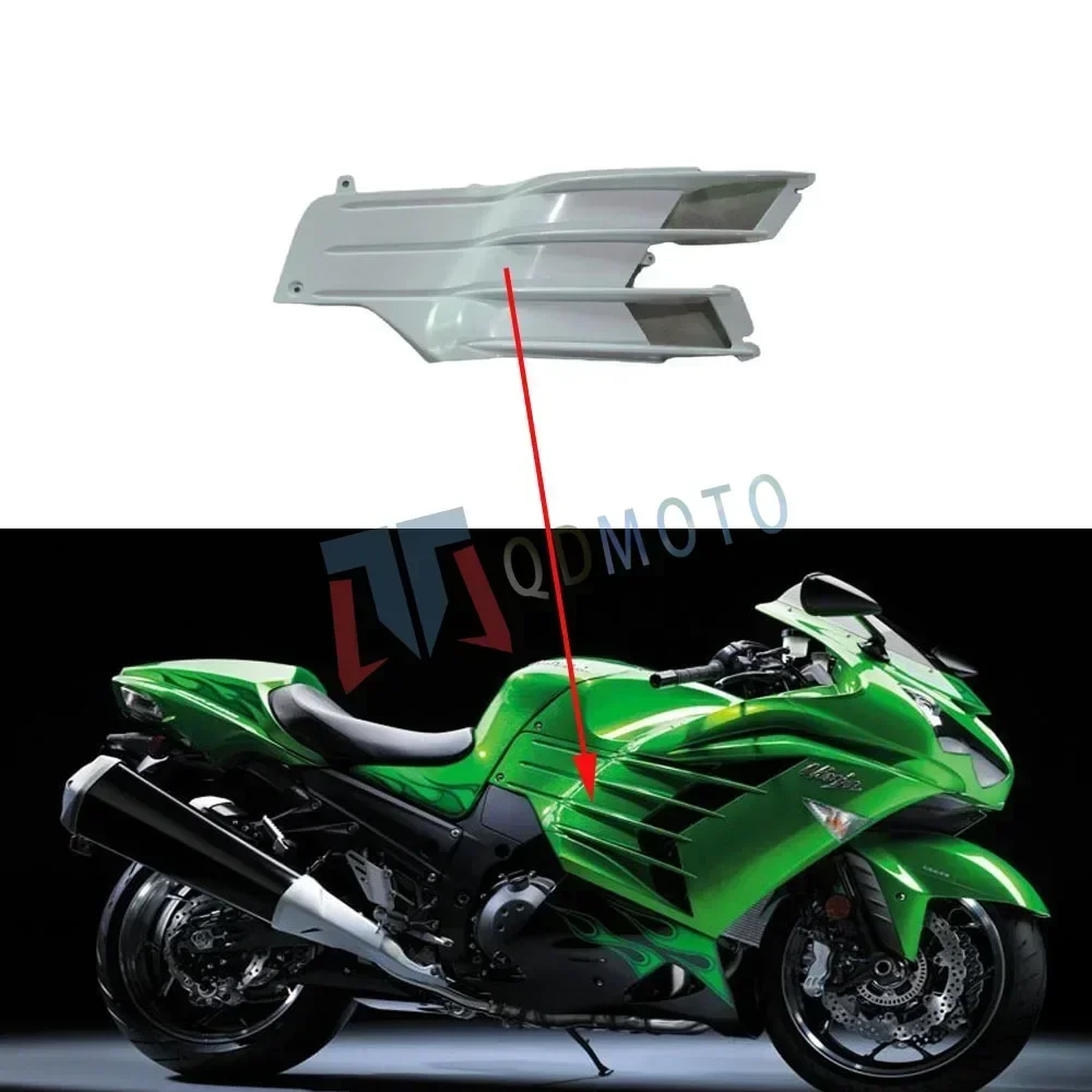 For Kawasaki Ninja ZX 14R 2012-2013-2015 Motorcycle Unpainted Bodywork Mid Side Covers ABS Injection Fairing Accessories