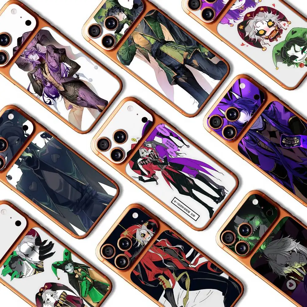 

The Freak Circus Pierrot Back Cover Decal Protective For Iphone 17 Pro Max Skin Sticker Back Protective Decorative Sticker