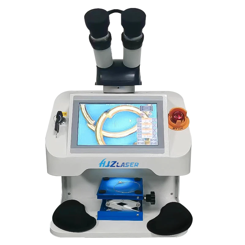 2025 ND YAG Laser Touch Screen Control Jewelry Spot Welding Machine Micro Laser Soldering LY60PW-MINI for Gold Silver Chain Ring